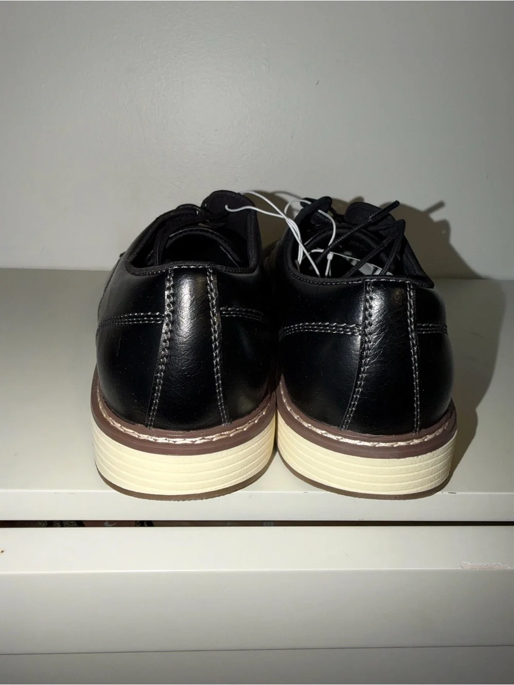 Steve Madden P-Jansen Black Hybrid Oxford Dress Sneakers Mens 10